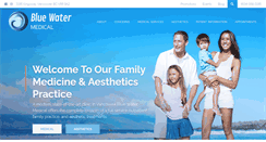 Desktop Screenshot of bluewatermed.com